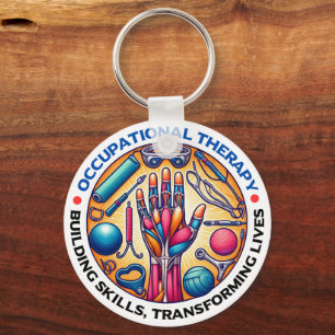 Occupational Therapy Building Skills Keychain