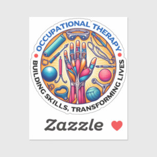 Occupational Therapy Building Skills Sticker