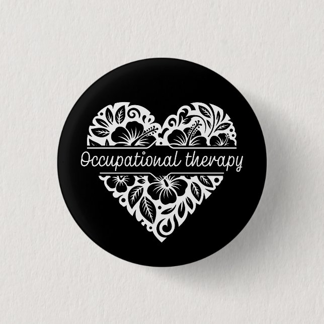 Occupational Therapy  Button (Front)