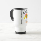Occupational Therapy Chick Travel Mug (Front Left)