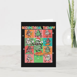 Occupational Therapy Christmas Tree Cake Ot Therap Card