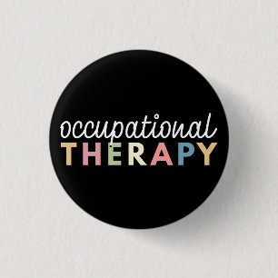 Occupational Therapy COTA Therapist Button
