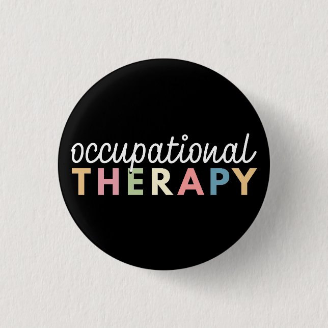 Occupational Therapy COTA Therapist Button (Front)
