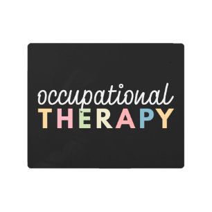 Occupational Therapy COTA Therapist Metal Print