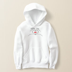 Occupational Therapy Cute Heart Hoodie