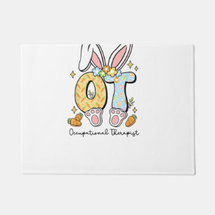 Occupational Therapy Easter Bunny OT OTA Spring Ot Doormat