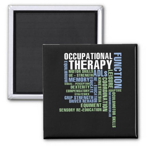 Occupational Therapy for OT Month Magnet