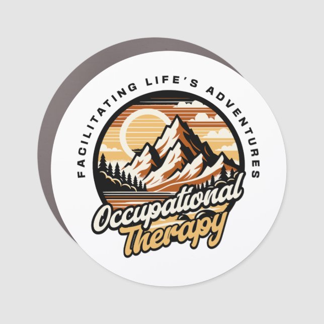 Occupational Therapy Funny  Car Magnet (Front)