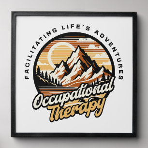 Occupational Therapy Funny Peel And Stick Photo Tile