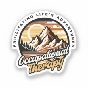 Occupational Therapy Funny Sticker