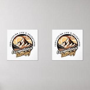 Occupational Therapy Funny Wall Art Sets