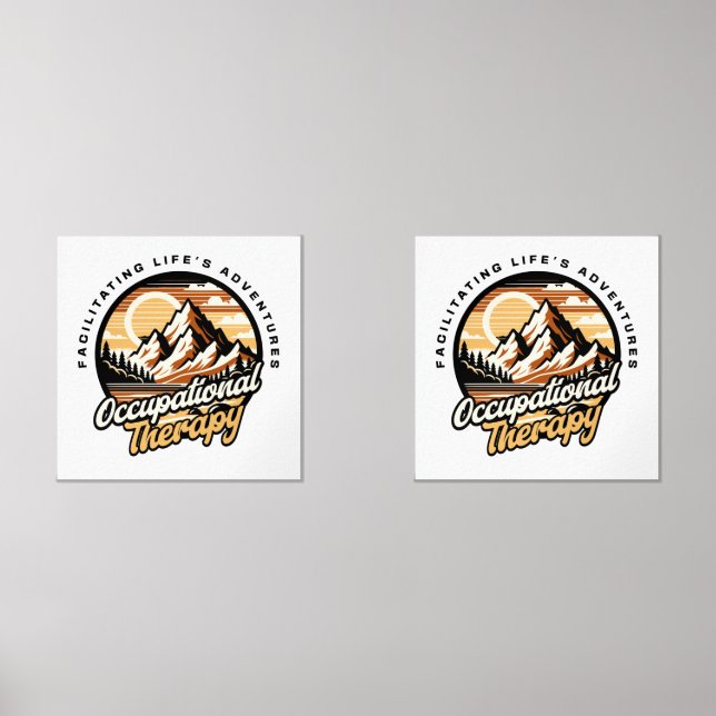 Occupational Therapy Funny  Wall Art Sets (Front)