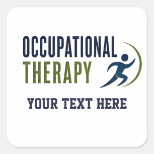 Occupational Therapy Healthcare Square Sticker