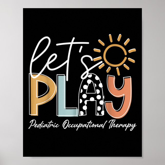 Occupational Therapy Is My Funny Jam Ot Therapist  Poster (Front)