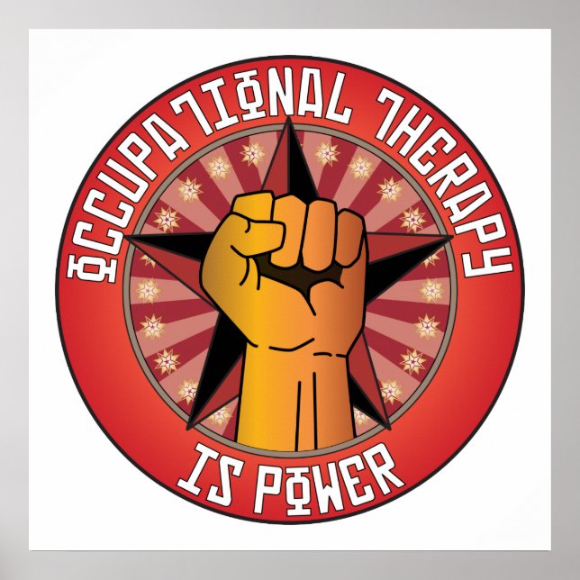 Occupational Therapy Is Power Poster (Front)