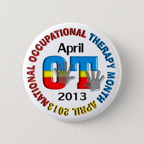 Occupational Therapy Month Buttons 2013