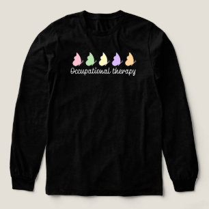 Occupational Therapy OT Cute Heart Tri-Blend Shirt