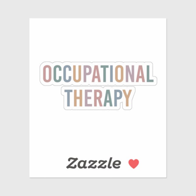 Occupational Therapy OT Future OT Sticker (Sheet)