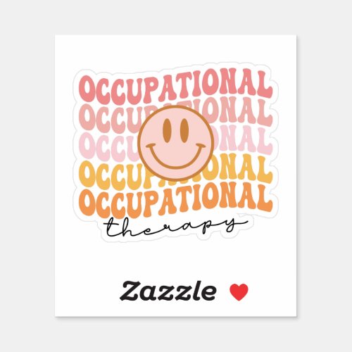 Occupational Therapy OT Gift Sticker