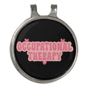 Occupational Therapy OT Golf Hat Clip