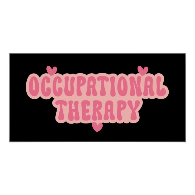 Occupational Therapy OT Poster (Front)