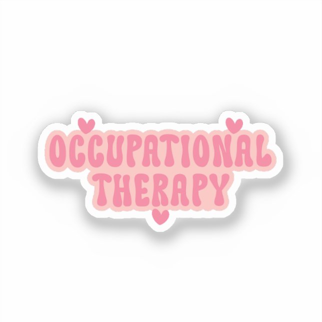Occupational Therapy OT Sticker (Front)