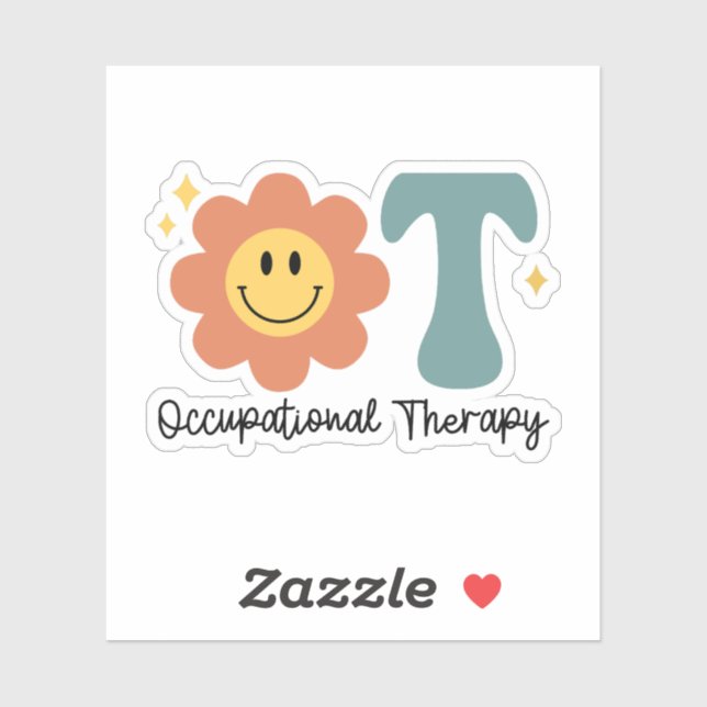 Occupational Therapy OT Sticker, OT Therapist Gift Sticker (Sheet)