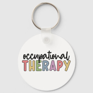 Occupational Therapy OT Student Grad Gifts Keychain