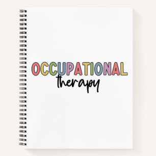 Occupational Therapy OT Student Grad Gifts Notebook