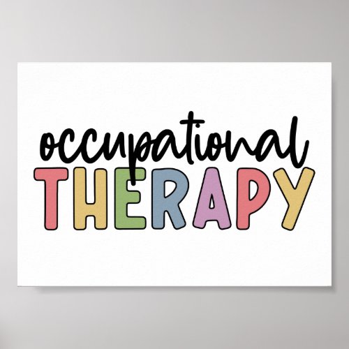 Occupational Therapy OT Student OT Month Poster