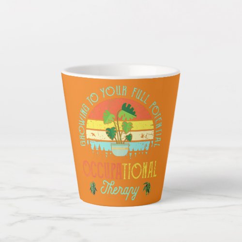 Occupational Therapy OT Therapist Inspire OT Latte Mug