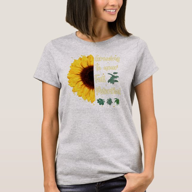 Occupational Therapy OT Therapist Inspire OT T-Shirt (Front)