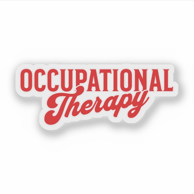 Occupational Therapy OTA Heathcare Sticker (Front)