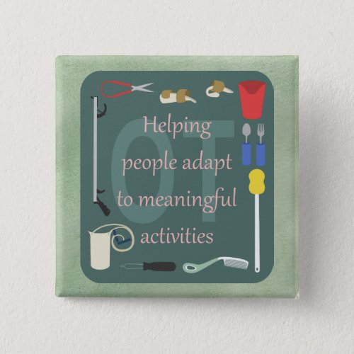 Occupational Therapy Tools for Adaptation Graphic Button