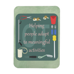 Occupational Therapy Tools for Adaptation Graphic Magnet