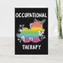 Occupational Therapy Unicorn OT Therapist Card