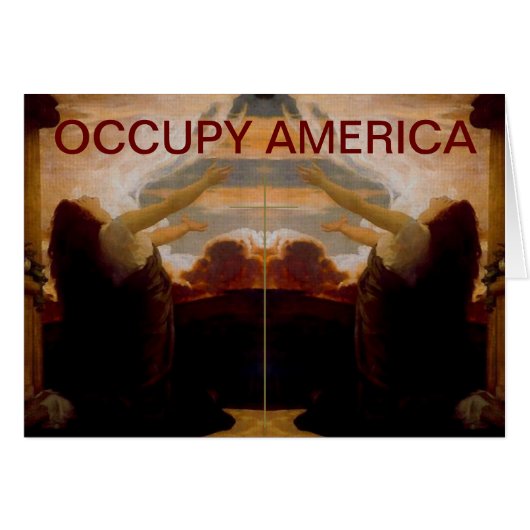 OCCUPY AMERICA (Front Horizontal)
