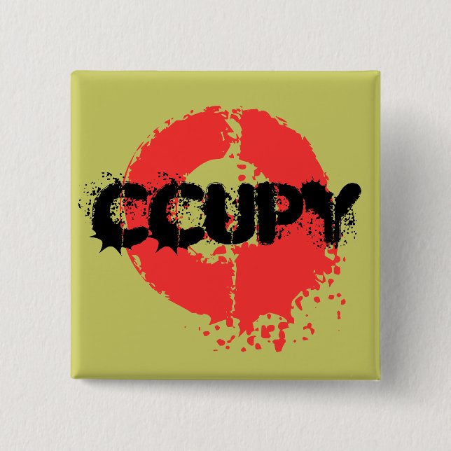 OCCUPY BUTTON (Front)