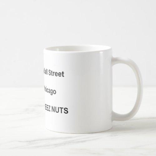 Occupy Deez Nuts Mug Coffee Mug