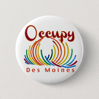 Occupy Des Moines Button