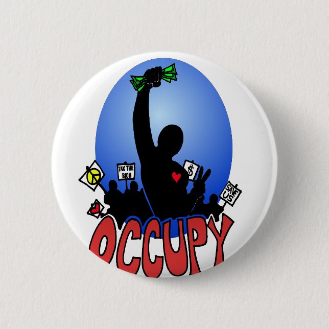 OCCUPY EVERYWHERE BUTTON (Front)