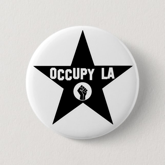 Occupy Los Angeles Button (Front)