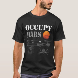 Occupy mars interstellar starship T-Shirt