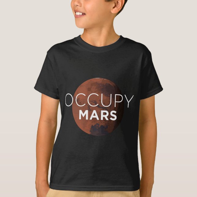 Occupy Mars T-Shirt (Front)