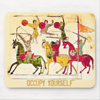 Occupy Medieval Art Pad Mouse Pad