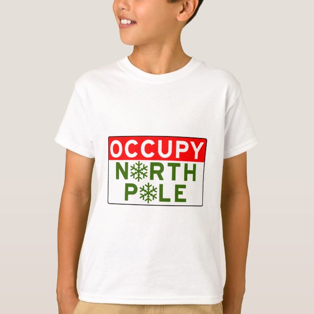 Occupy North Pole T-Shirt (Front)