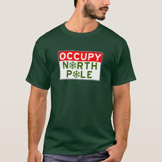 Occupy North Pole T-Shirt (Front)