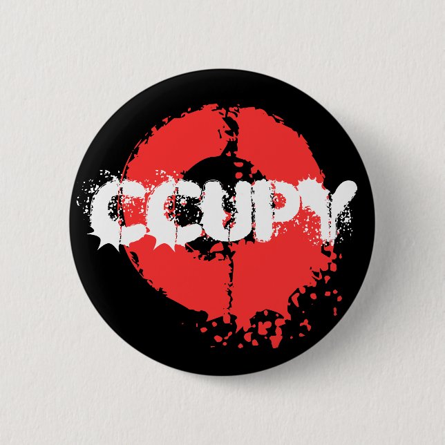 OCCUPY PINBACK BUTTON (Front)