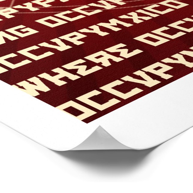 Occupy Poster Alternative (Corner)