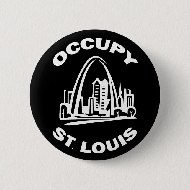 Occupy St. Louis Button (Front)